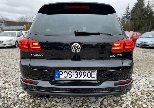 Volkswagen Tiguan cena 66500 przebieg: 112000, rok produkcji 2014 z Mieroszów małe 704